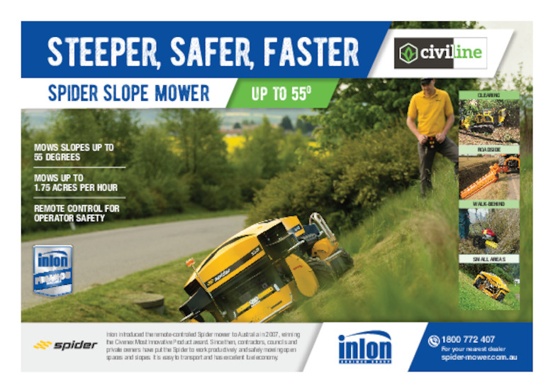 Civiline Spider - Steeper, Faster, Safer